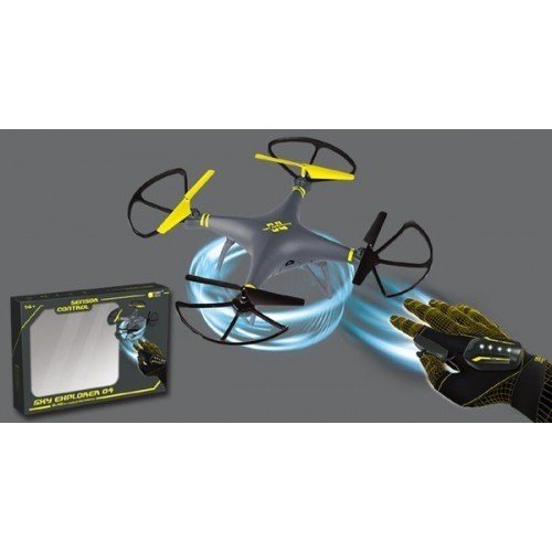 FunBox-W 606 4G Eldiven Kontrollü Kameralı Drone