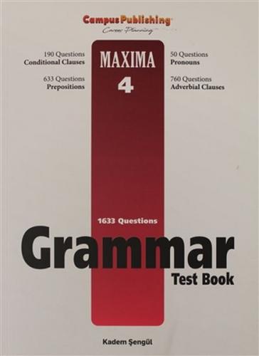 Grammar Test Book Maxima 4