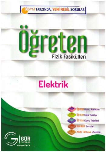 Gür Yayınları Öğreten Fizik Fasikülleri Elektrik