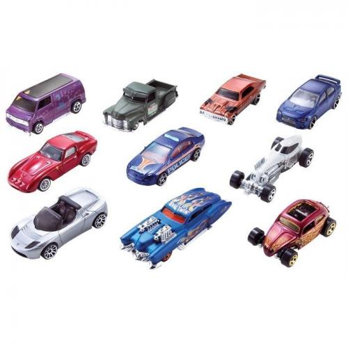 Hot Wheels 10'Lu Araba Seti 54886