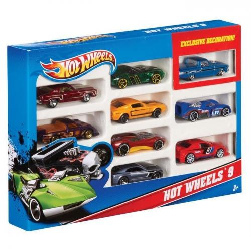 Hot Wheels 10'Lu Araba Seti 54886
