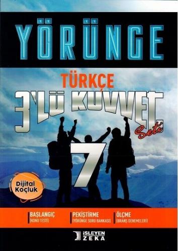 İşleyen Zeka 7. Sınıf Türkçe 3 lü Kuvvet Yörünge Serisi Seti