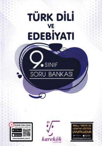 Karekök 9. Sınıf Türk Dili ve Edebiyatı Soru Bankası Yeni
