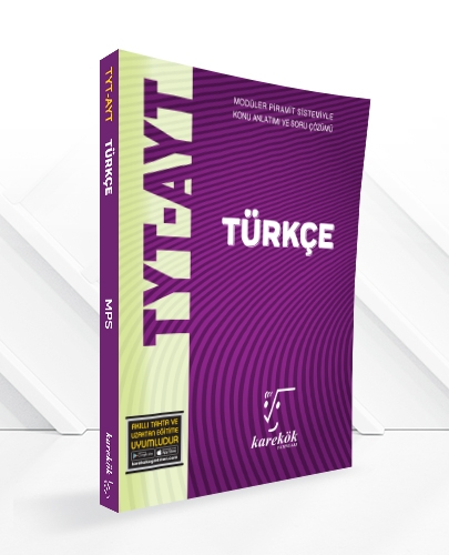 Karekök Yayınları TYT-AYT Türkçe Konu Anlatımlı
