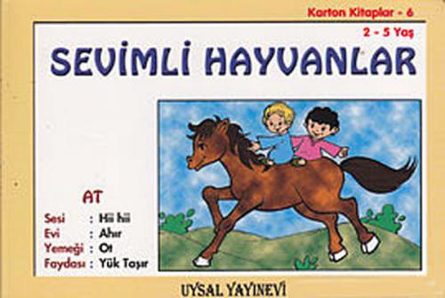 Karton Kitap 6 - Sevimli Hayvanlar