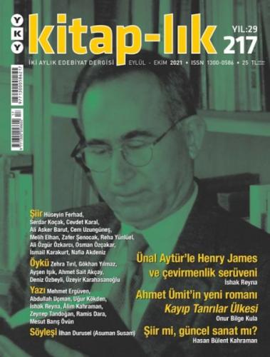 Kitap-lık Sayı 217 - İki Aylık Edebiyat Dergisi