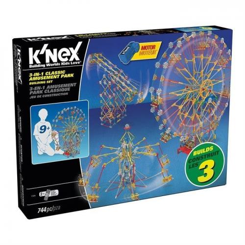 K'Nex 3İn1 Classic Amusement Park Set