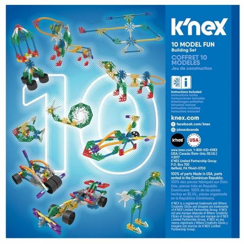K'Nex Imagine 10 Farklı Model Set