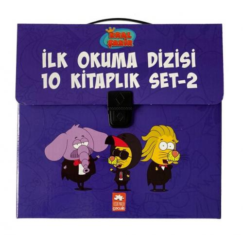 Kral Sakir Ilk Okuma Dizisi 2. Seri Çantali Set 2 - 10 Kitap