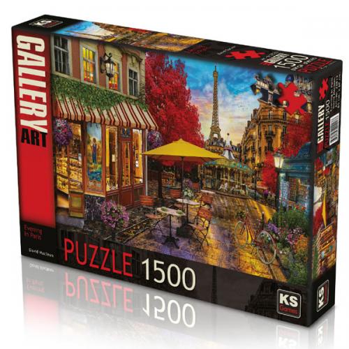 Ks Games Puzzle 1500 Parça Evening İn Paris 22013