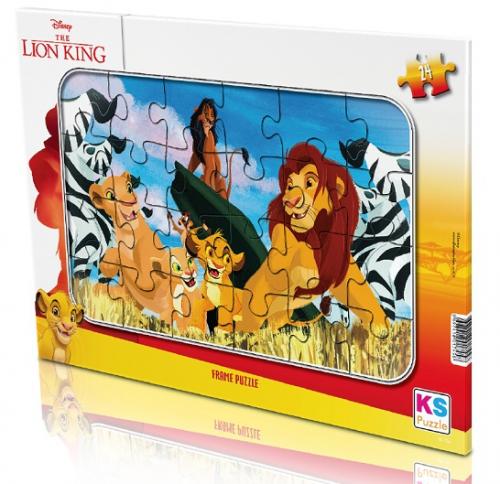 KSGAMES LION KING FRAME PUZZLE 24 PARÇA
