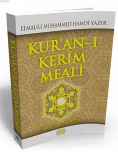 Kur'an-ı Kerim (Cep Boy Metinsiz Meal) (003)