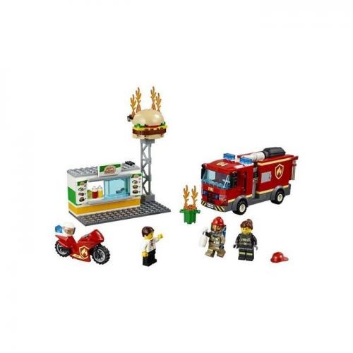Lego City Burger Bar F Rescue 60214