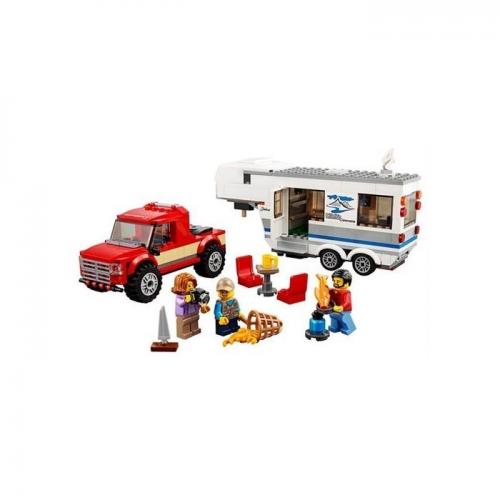 Lego City Great Vehicles Pickup & Caravan 60182