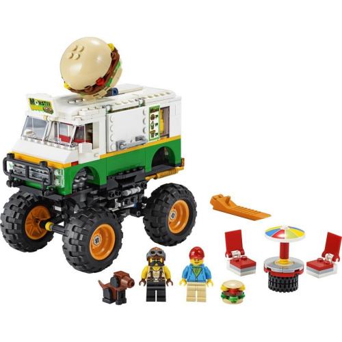 LEGO Creator 3'ü 1 arada Canavar Hamburger Kamyonu 31104