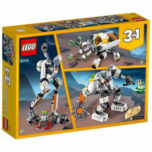 Lego Creator 3'ü 1 Arada Uzay Maden Robotu 31115