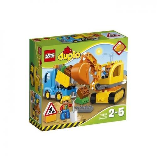Lego Duplo Şehir Kamyon ve Paletli Kazıcı 10812