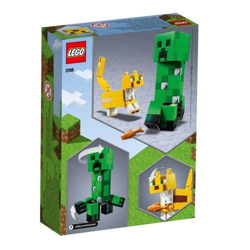 LEGO Minecraft Creeper w Ocelot 21156