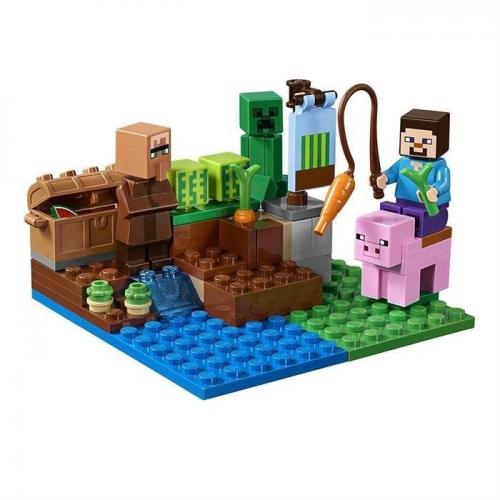 Lego Minecraft Melon Farm 21138