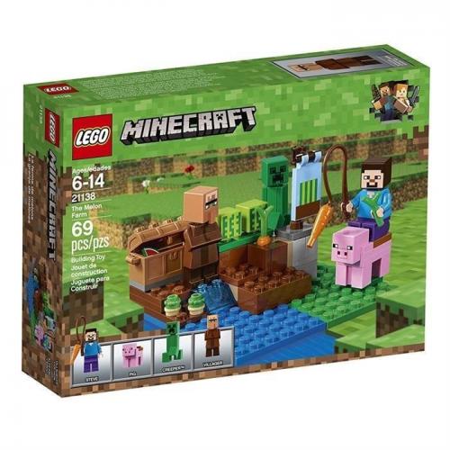 Lego Minecraft Melon Farm 21138