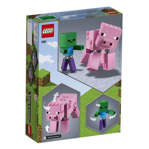 LEGO Minecraft Pig w Zombie 21157