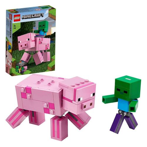 LEGO Minecraft Pig w Zombie 21157