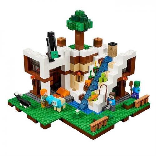 Lego Minecraft Waterfall Base 21134