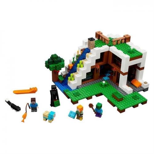Lego Minecraft Waterfall Base 21134
