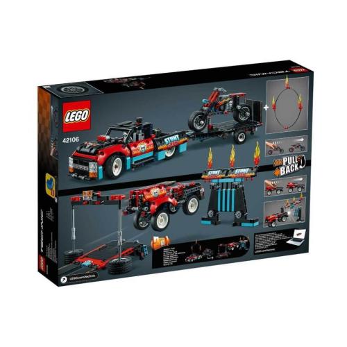 Lego Technic Gösteri Kamyoneti ve Motosikleti 42106