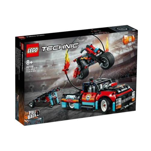 Lego Technic Gösteri Kamyoneti ve Motosikleti 42106 Lego Technic Gösteri Kamyoneti ve Motosikleti 42106