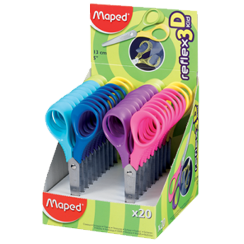 Maped Öğrenci Makası Reflex 3D Kid 5 INC 13 CM 474012