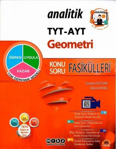 Merkez Yayınları TYT AYT Geometri Analitik Konu Anlatımlı Soru Bankası