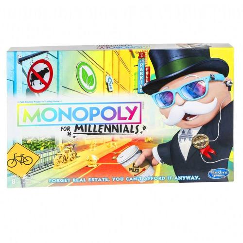 Monopoly Millennials Board Game E4989