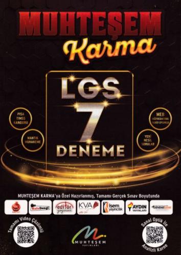 Muhteşem 2021 Muhteşem Karma LGS 7 li Deneme Seti