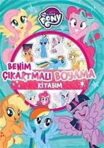 My Little Pony Benim Çıkartmalı Boyama Kitabım