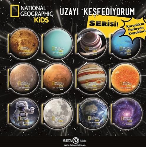 National Geographic Kids Uzayı Keşfediyorum 12 Kitap Takım