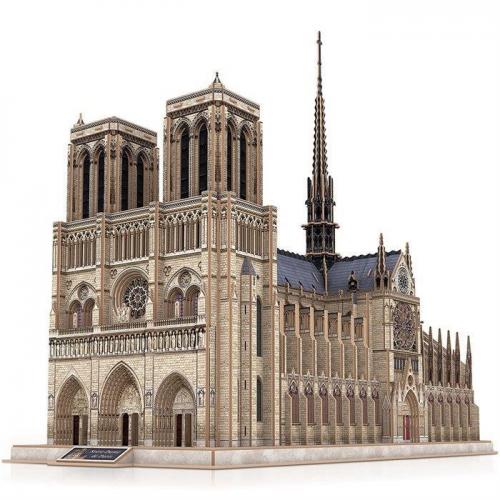 Neco 3D Cubic Fun 293 Parça Puzzle Notre Dame de Paris