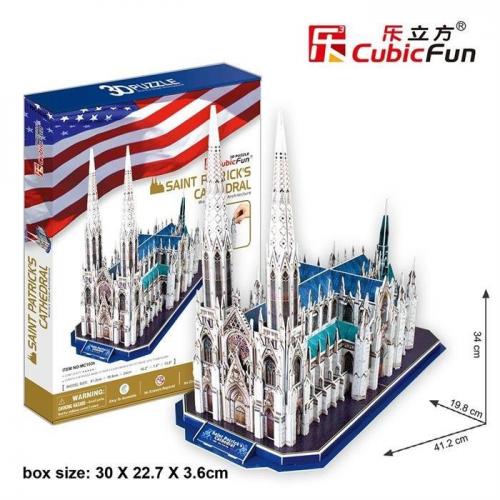 Neco 3D Puzzle Aziz Patrik Katedrali-ABD