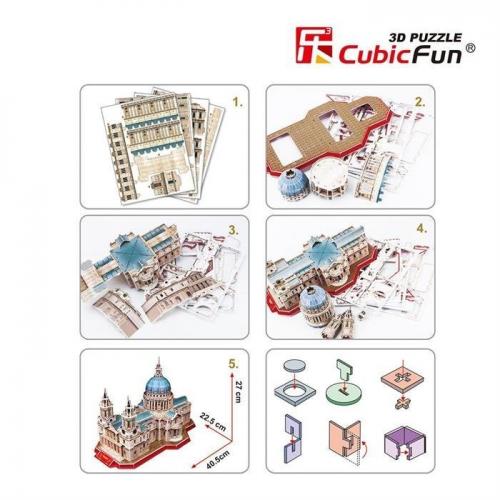 Neco 3D Puzzle Aziz Paul Katedrali-İngiltere