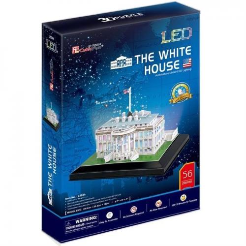 Neco 3D Puzzle Beyaz Saray-ABD