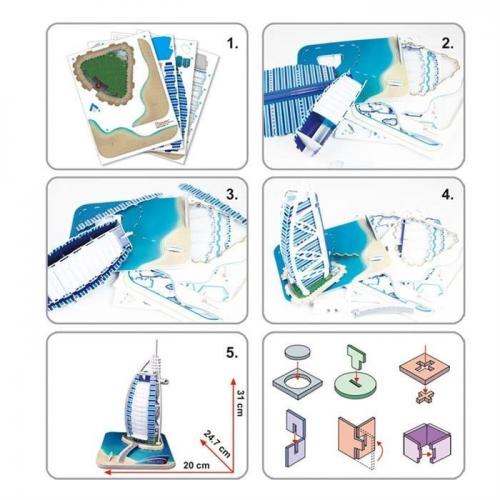 Neco 3D Puzzle Burç El Arap-Dubai