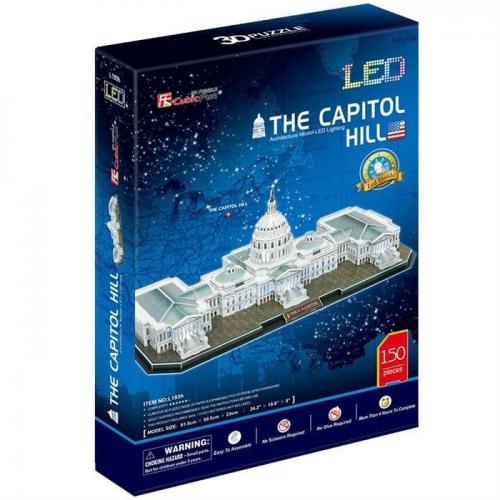Neco 3D Puzzle Capitol Hill Kongre Binası-ABD