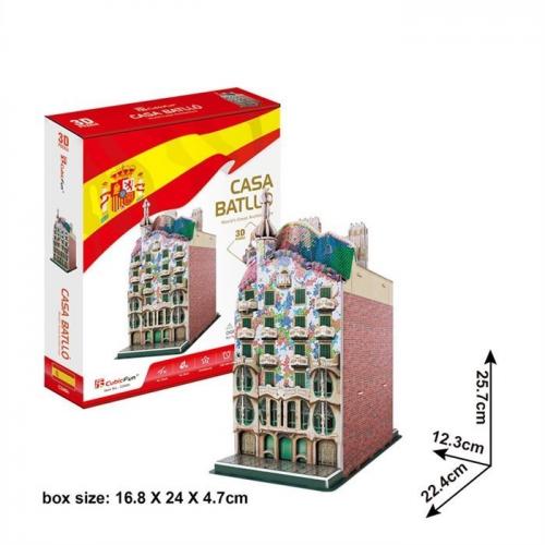 Neco 3D Puzzle Casa Battlo - İspanya C240H