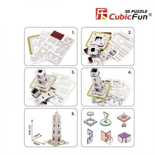 Neco 3D Puzzle Dolmabahçe Saat Kulesi