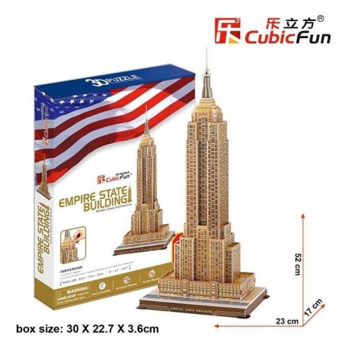 Neco 3D Puzzle Empire Stare Binası-ABD