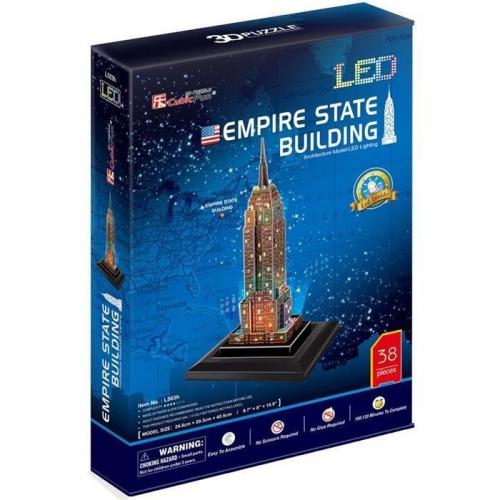 Neco 3D Puzzle Empire State Binası-ABD