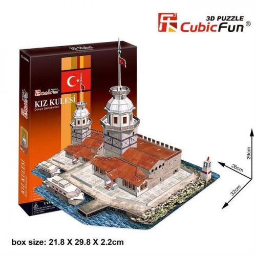 Neco 3D Puzzle Kız Kulesi