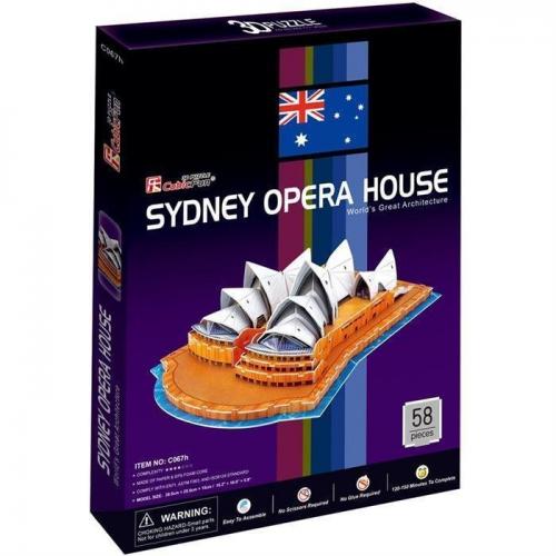 Neco 3D Puzzle Sydney Opera Binası-Avustralya