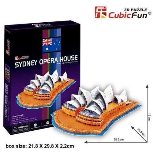 Neco 3D Puzzle Sydney Opera Binası-Avustralya