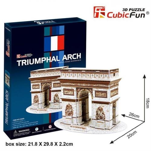 Neco 3D Puzzle Triumphal Arch Zafer Anıtı - Fransa